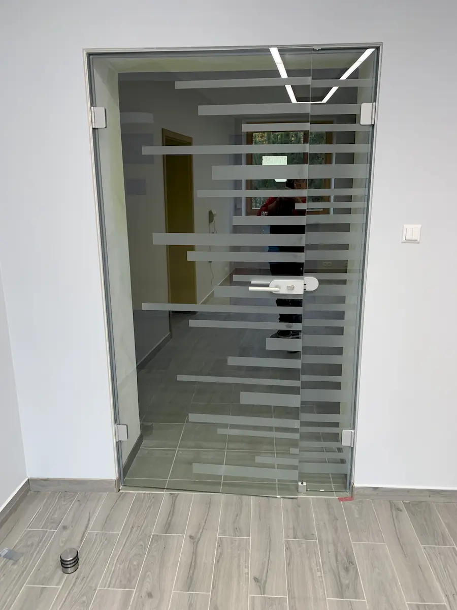 szklane drzwi szklane drzwi